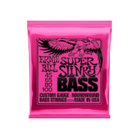 Cuerdas Para Bajo Eléctrico Ernie Ball Super Slinky Calibre 45-100