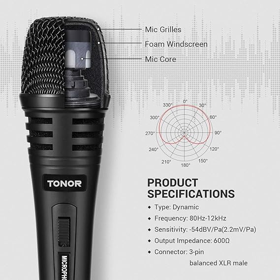 Micrófono Vocal TONOR K1 - Imagen 5